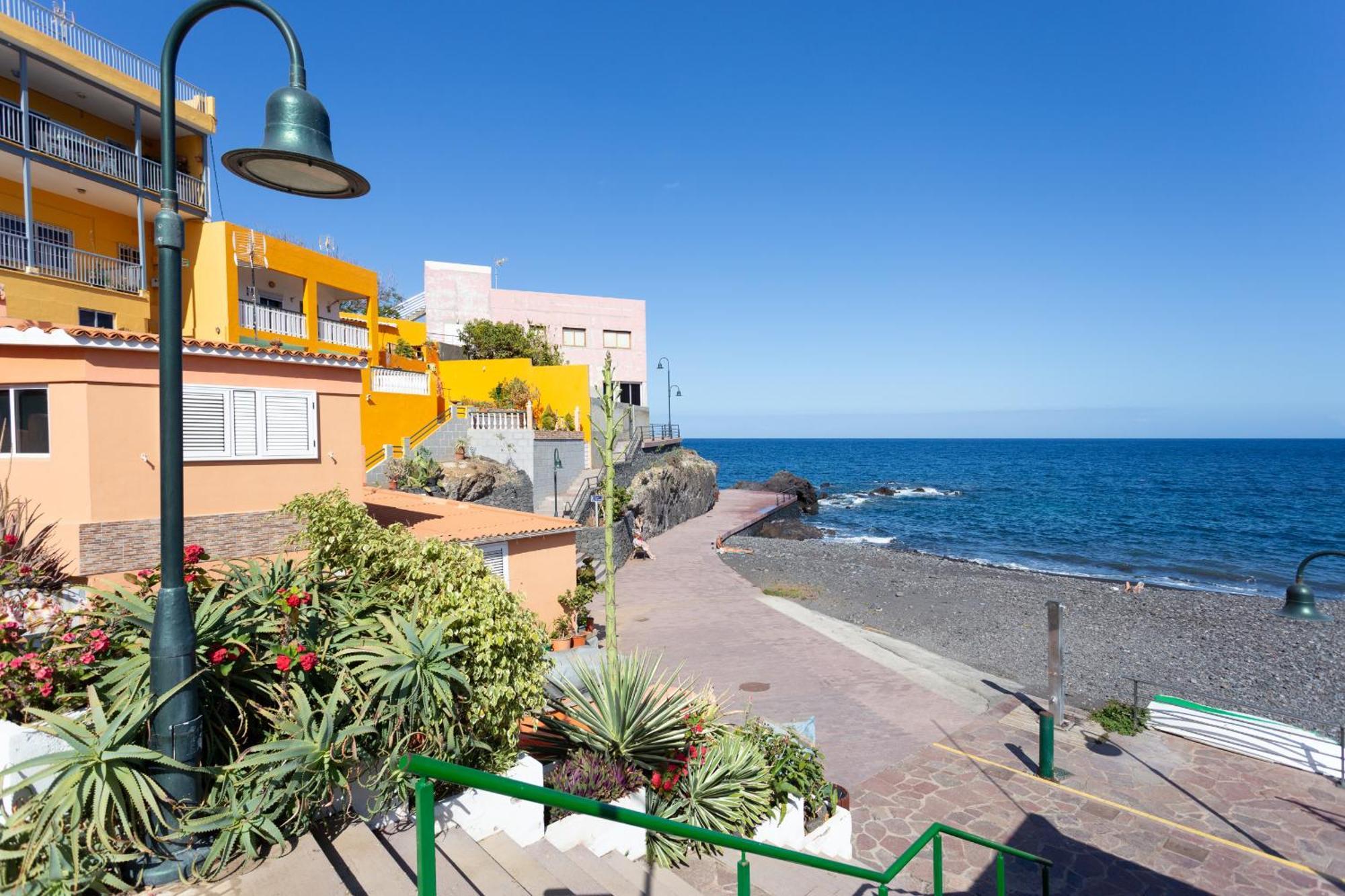 Las Caletillas Sea View Penthouse Candelaria Bagian luar foto